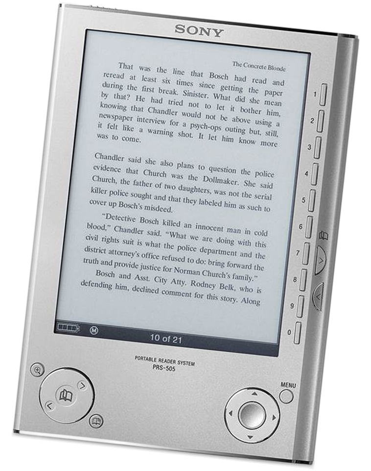 Sony e-reader